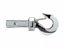 Monster Hooks Chrome Finish Large Titanium Recovery Tow Hook Mh-3