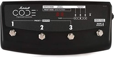 Marshall PEDL-91009 Footswitch Controller for CODE Guitar Amplifier Black