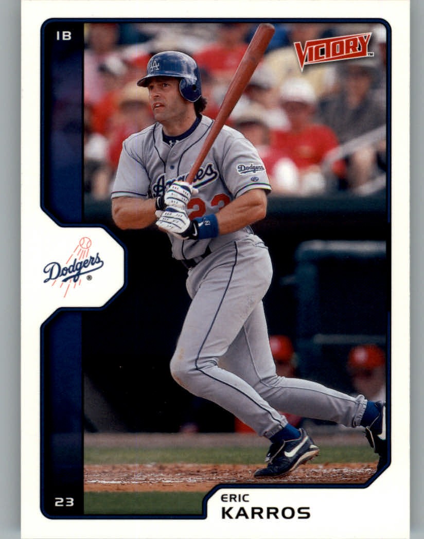 2002 Upper Deck Victory #341 Eric Karros - BB