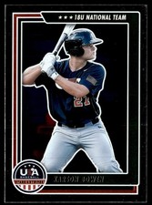 2022 Panini USA Baseball Stars & Stripes Karson Bowen USA #50