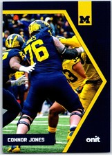#B-16 Connor Jones, OL 2025 ONIT Michigan Wolverines Football Base