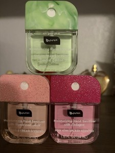 b.pure Moisturizing Scented Hand Sanitizer Twilight Dance Lot of 3 1.15 fl oz
