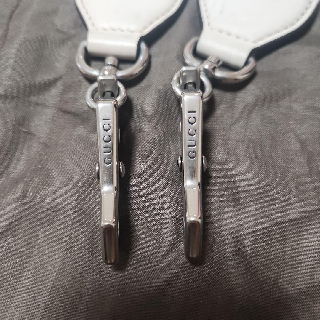 GUCCI Dionysus Tote Bag Off-White Leather 2Way Shoulder Purse Excellent thumbnail 14