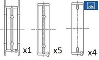 FAI AutoParts BM1021-STD Kurbelwellenlager