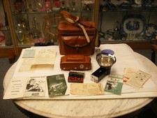 Vintage Realist Stereoview Stereo Camera Leather Case  Accessories - Untested 