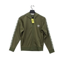 Umbro Women's Hoodie S Green Polyester with Elastane Pullover