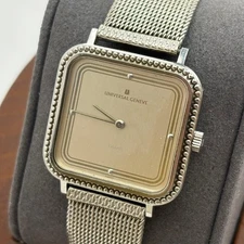 [Ultra Rare] Universal Geneve Quartz Watch, Excellent Condition, 843203, Silver