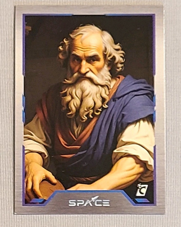 2025 Cardsmiths Space Galactic Edition Archimedes #73 Base Card
