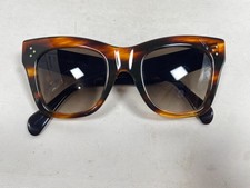 CELINE Catherine Bold 3 Dots Gradient Cat Eye Sunglasses Tortoise CL4004IN 56K