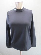 Under Armour Size XL Kids Black Stretch Long Sleeve Coldgear Sport Pull Over 663