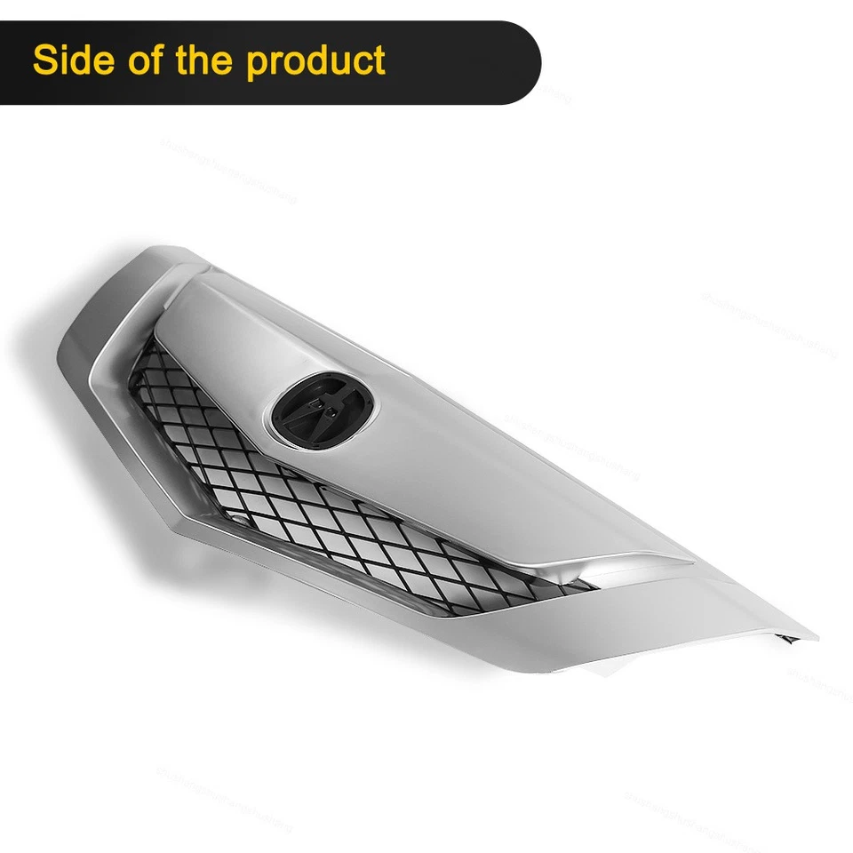 Front Upper Grille Satin Finished w/ Moulding New Fits Acura TL 2009 2010 2011 Foto 2 de 4
