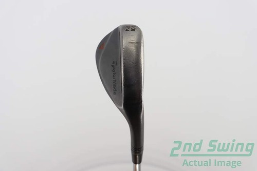 TaylorMade Milled Grind 2 Black Wedge Gap GW 52° Steel Stiff Right 35.5in - Picture 3 of 7