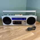 VTG SONY CFS-250 80s 90s Stereo Boombox Cassette Player AM/FM Radio WORKS Retro
