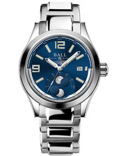 Ball Engineer II Moon Phase Blue Dial Chronometer 41 mm Watch - NM2282C-S1C-BE