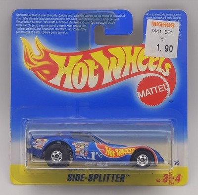 Hot Wheels 1995 Mainline - Race Team - Side-Splitter - Funny Car - blue - OVP