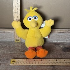 Sesame Street 1997 Beans Plush Figure 8" Big Bird New with Tag TYCO