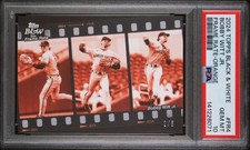 2024 Topps Black & White Bobby Witt Jr Frame Rate Orange /5 - PSA 10