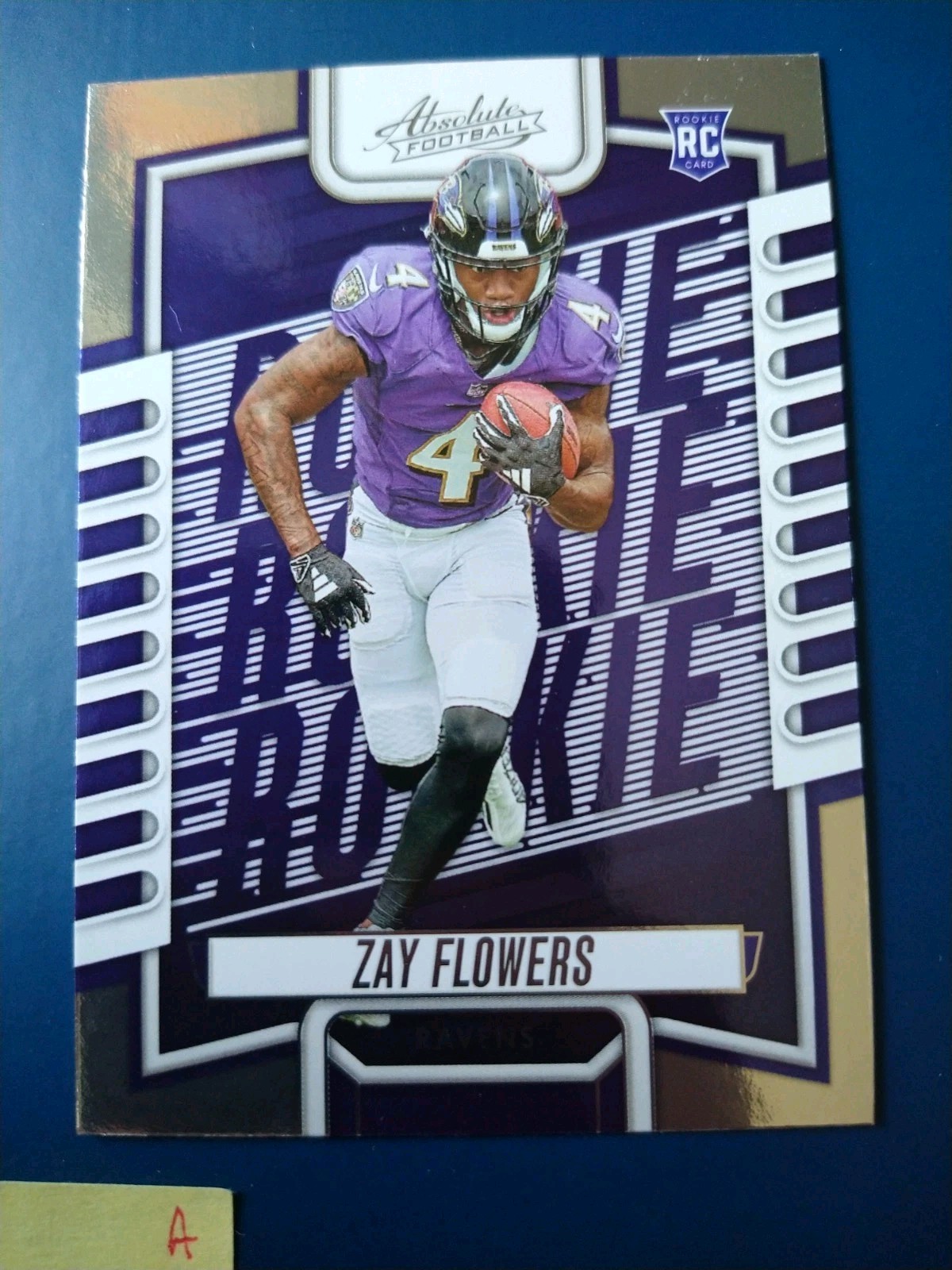 2023 Panini Absolute Zay Flowers #111 Baltimore Ravens Rookie RC