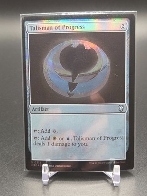 MTG Talisman of Progress 313 Modern Horizons 3 (MH3) Foil Uncommon Artifact