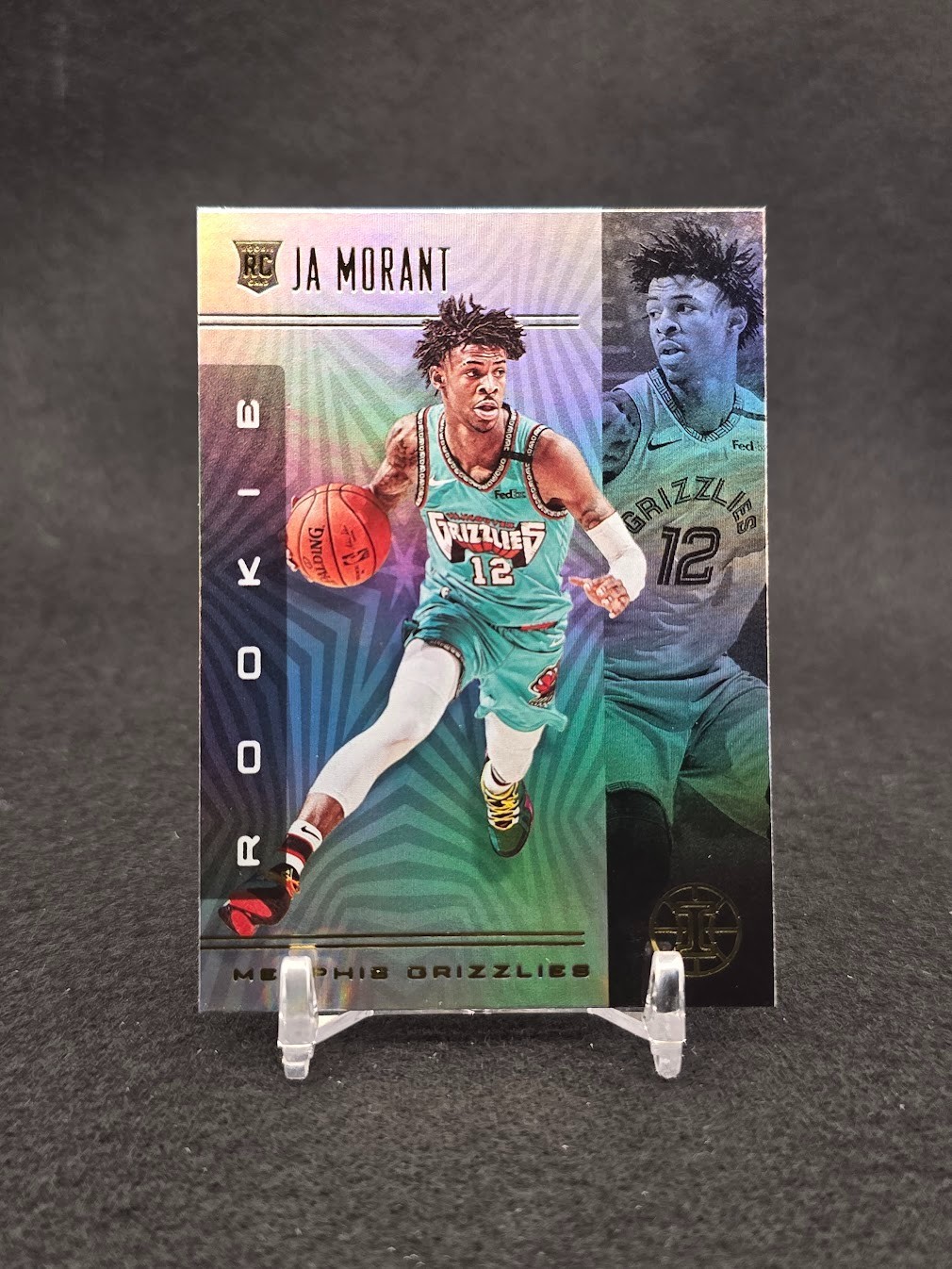 2019-20 Panini Illusions #161 Ja Morant RC Rookie Memphis Grizzlies