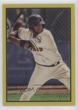 2019 Bowman Heritage Chrome Prospects Yellow Refractor 19/75 Sandro Fabian 3c2