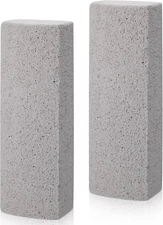 2 Pcs Pet Hair Remover Pumice Stone for Dog Cat Hair Removal Cleaning Pet Fur St