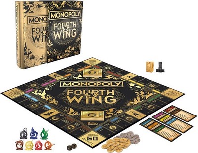 Monopoly: Fourth Wing Edition (Empyrean Series) - Board Game [New Toy] Action