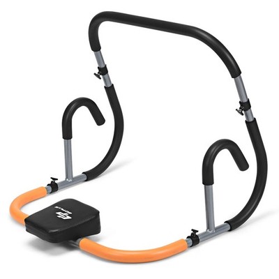 Ab Muscle Fitness Crunch Home Exercise Workout Machine Glider Roller &Pushup