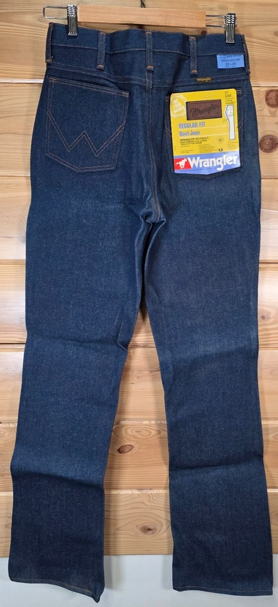 Wrangler - Jeans da uomo stile cowboy, modello slim fit Stonewashed 34W x 36L (US Taglia