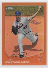 2013 Topps Chrome Retail Orange Refractor Jon Niese Jonathon Niese #60 1g5
