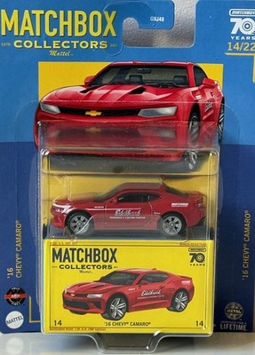 16 Chevy Camaro American Auto Modell Spielzeug rot Diecast Maßstab 1:60-1:64 Matchbox