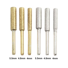 Sharpener Metal Grinding Carving Coated Cylindrical Burr Grinding Tool