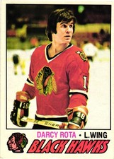 Darcy Rota 1977-78 O-Pee-Chee #117 Chicago Blackhawks