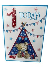 Birthday Card For A Boy 1st Birthday Baby Boy Age 1 Birthday