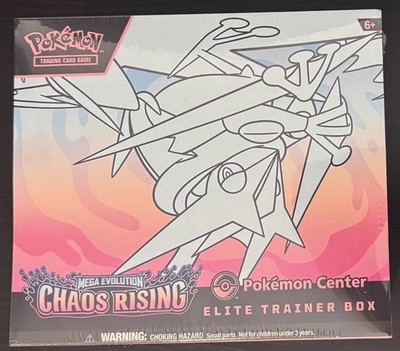 Chaos Rising Pokemon Center Elite Trainer Box ETB - SEALED  - Pokemon TCG