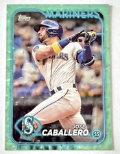 Jose Caballero 2024 Topps Series 2 Aqua Foil /399 