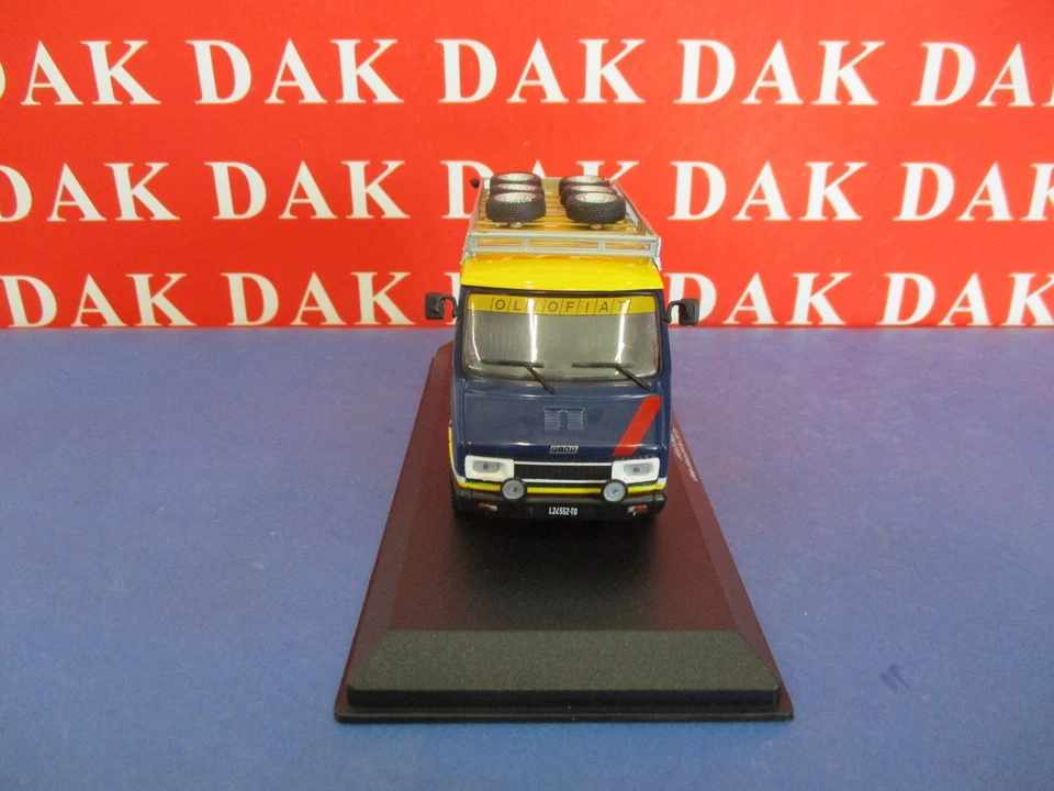 Die cast 1/43 Modellino Furgone Assistenza Rally Fiat 242E Olio Fiat 1976-77 - Immagine 3 di 4