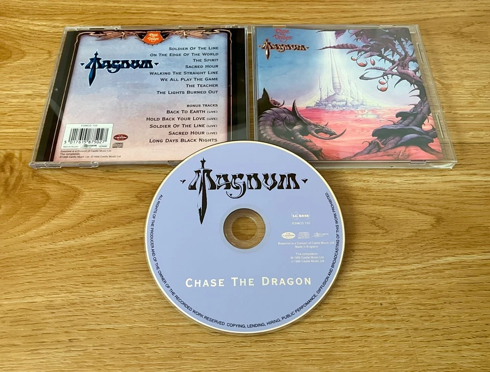 Magnum - Case The Dragon CD!!!
