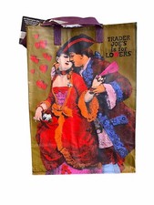 Trader Joe  s Bag Virginia NEW Reusable PURPLE Grocery Shopping Ships FREE  Fast