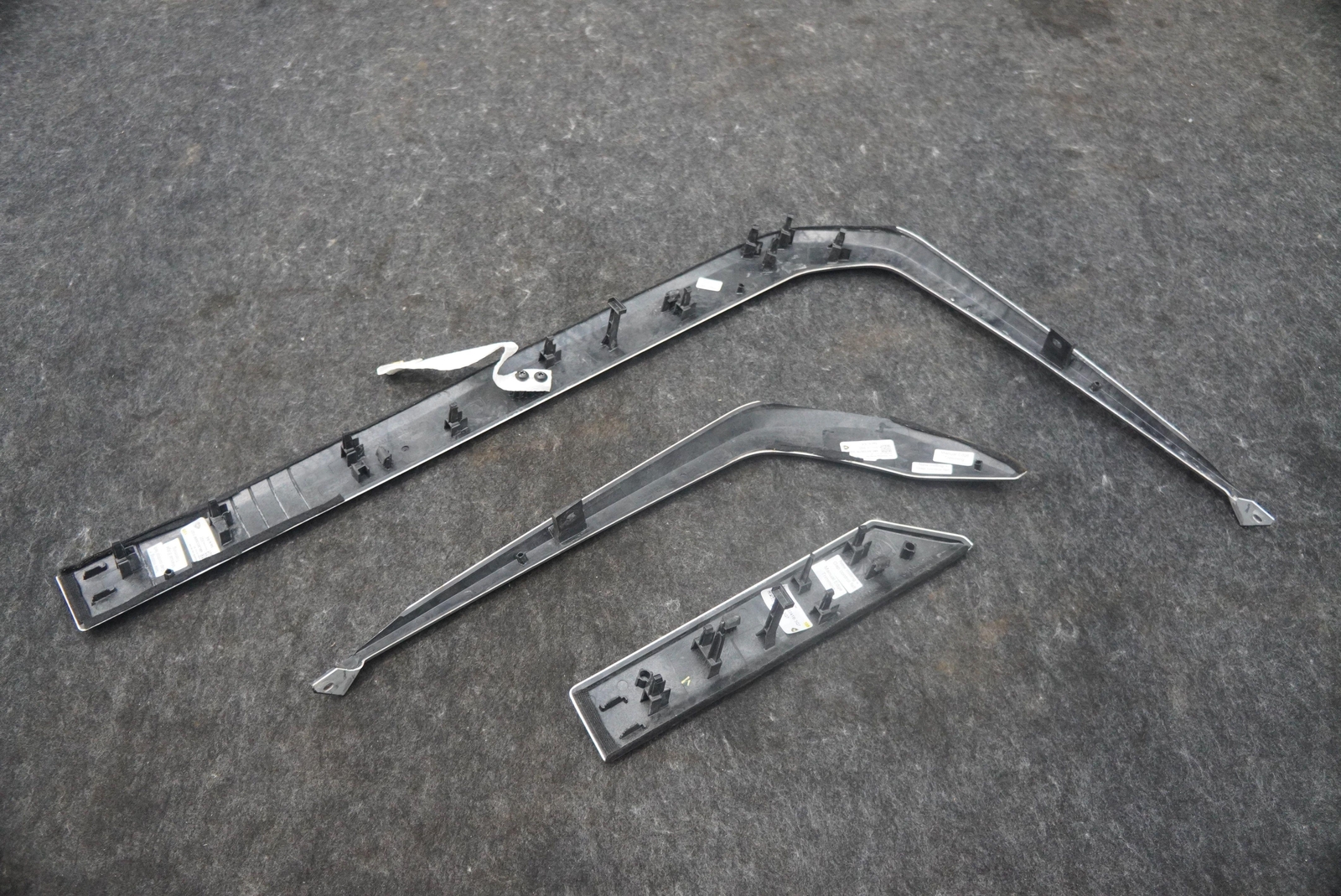Set 3 Dash Trim Molding Cover Panel Aluminum 4M853268 Lamborghini Urus 2019