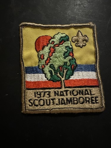 1973 National Scout Jamboree Boy Scout Badge BSA Vintage Patch - Picture 1 of 4