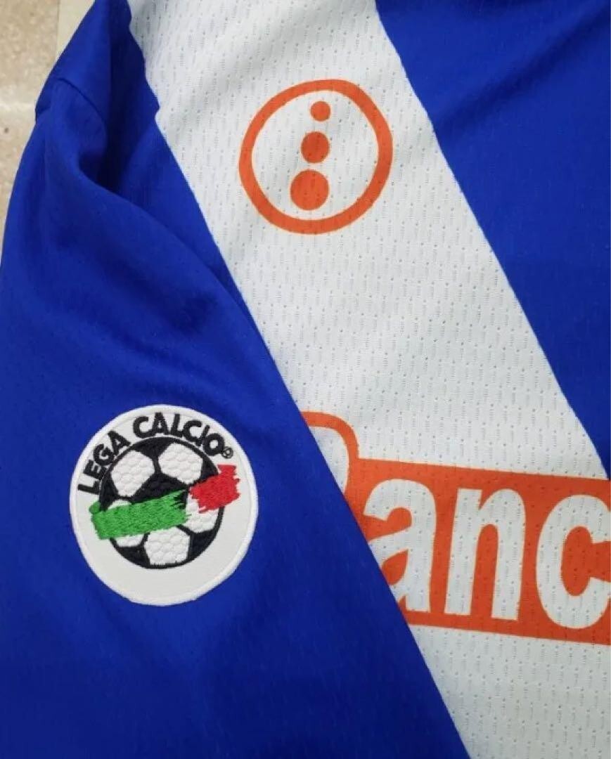 新品 01/02 ブレシア ホーム 長袖 No.10 BAGGIO BAGGIO #10 BRESCIA CALCIO 01/02 Soccer Football Jersey Lomg