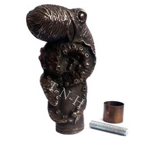Antique Style Vintage Solid Head Handle For Walking Stick Octopus Handle Gift