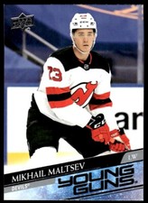 2020-21 Upper Deck Young Guns Mikhail Maltsev Rookie New Jersey Devils #723