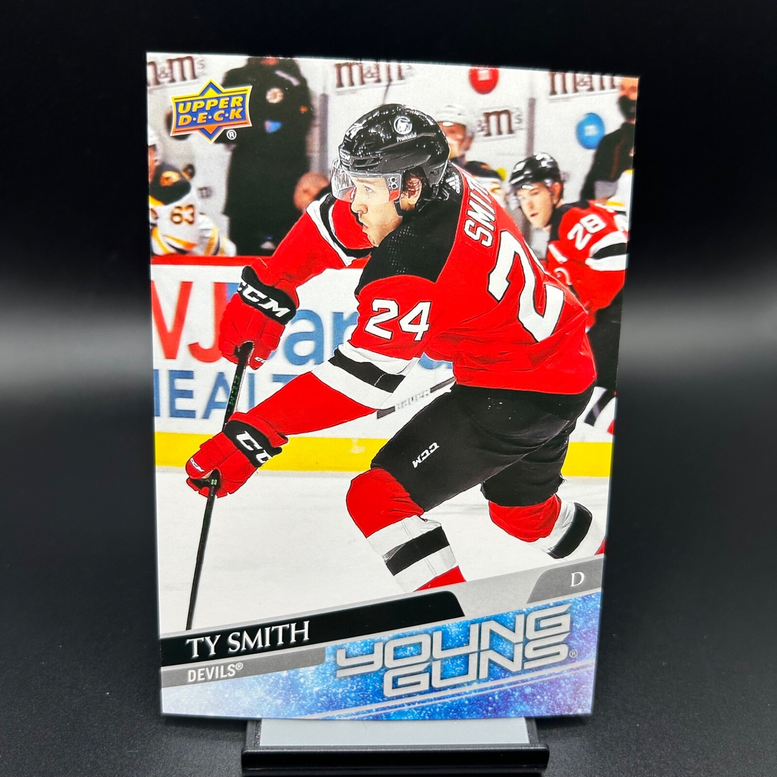 2020-21 Upper Deck Series 2 #456 Ty Smith JUMBO Young Guns New Jersey Devils