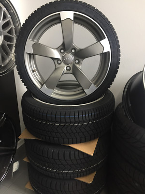 17 Zoll Winterkompletträder 235/55 R17 Winter Reifen für Audi A6 A7 4G Rotor Spo