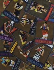 2010 AFL TEAMCOACH CARD LOT -[2009 BEST & FAIREST WILDCARD CARDS]- FOR YOUR SET