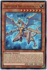 Yu-Gi-Oh! 3x Tapferer Archendrache Ultra - Rise of the True Dragons - PLAYSET NM