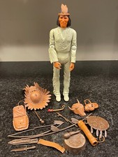GERONIMO Apache Indian MARX Fort Apache Fighter and accessories 3