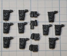 30K Space Marine Bits Mark 6 VI Tactical Squad Holsters Packs Set
